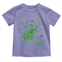 Funny St Catricks Day Toddler T Shirt Lucky Shamrock Cat Saint Pattys