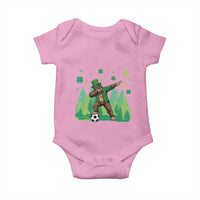 Lucky Sasquatch Soccer Player Baby Onesie Funny St Patricks Day Gift