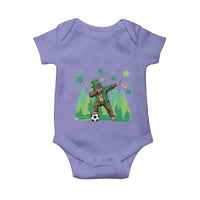 Lucky Sasquatch Soccer Player Baby Onesie Funny St Patricks Day Gift