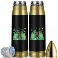 Lucky Sasquatch Soccer Player Bullet Tumbler Funny St Patricks Day Gift