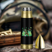 Lucky Sasquatch Soccer Player Bullet Tumbler Funny St Patricks Day Gift