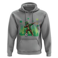Lucky Sasquatch Soccer Player Hoodie Funny St Patricks Day Gift