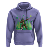 Lucky Sasquatch Soccer Player Hoodie Funny St Patricks Day Gift