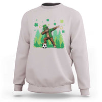 Lucky Sasquatch Soccer Player Sweatshirt Funny St Patricks Day Gift