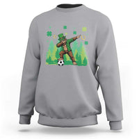Lucky Sasquatch Soccer Player Sweatshirt Funny St Patricks Day Gift