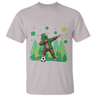 Lucky Sasquatch Soccer Player T Shirt Funny St Patricks Day Gift