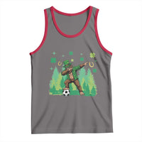 Lucky Sasquatch Soccer Player Tank Top Funny St Patricks Day Gift