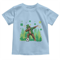 Lucky Sasquatch Soccer Player Toddler T Shirt Funny St Patricks Day Gift
