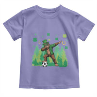 Lucky Sasquatch Soccer Player Toddler T Shirt Funny St Patricks Day Gift