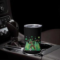 Lucky Sasquatch Soccer Player Tumbler Cup Funny St Patricks Day Gift