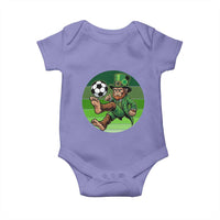 Funny Bigfoot Playing Soccer Baby Onesie St Patricks Day