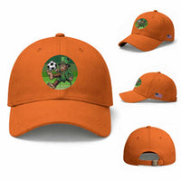 Funny Bigfoot Playing Soccer Baseball Cap St Patricks Day
