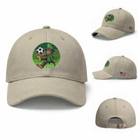 Funny Bigfoot Playing Soccer Baseball Cap St Patricks Day