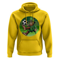 Funny Bigfoot Playing Soccer Hoodie St Patricks Day