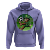 Funny Bigfoot Playing Soccer Hoodie St Patricks Day