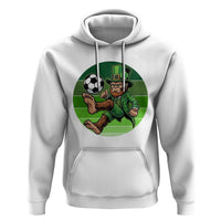 Funny Bigfoot Playing Soccer Hoodie St Patricks Day