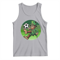 Funny Bigfoot Playing Soccer Tank Top St Patricks Day