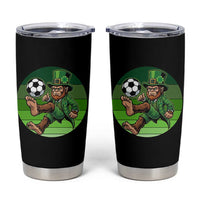 Funny Bigfoot Playing Soccer Tumbler Cup St Patricks Day