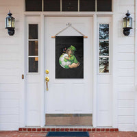 Lucky Pug Soccer Lover Garden Flag St Paddys Day Irish Football Gift
