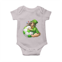 Lucky Pug Soccer Lover Baby Onesie St Paddys Day Irish Football Gift