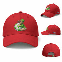 Lucky Pug Soccer Lover Baseball Cap St Paddys Day Irish Football Gift