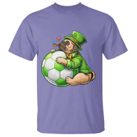 Lucky Pug Soccer Lover T Shirt St Paddys Day Irish Football Gift