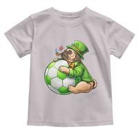 Lucky Pug Soccer Lover Toddler T Shirt St Paddys Day Irish Football Gift
