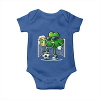 Funny Irish Shamrock Dabbing Soccer Baby Onesie St Patricks Day