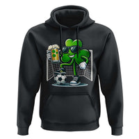 Funny Irish Shamrock Dabbing Soccer Hoodie St Patricks Day