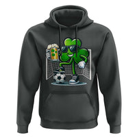 Funny Irish Shamrock Dabbing Soccer Hoodie St Patricks Day