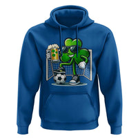 Funny Irish Shamrock Dabbing Soccer Hoodie St Patricks Day