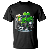 Funny Irish Shamrock Dabbing Soccer T Shirt St Patricks Day