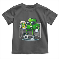 Funny Irish Shamrock Dabbing Soccer Toddler T Shirt St Patricks Day