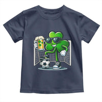 Funny Irish Shamrock Dabbing Soccer Toddler T Shirt St Patricks Day