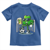 Funny Irish Shamrock Dabbing Soccer Toddler T Shirt St Patricks Day