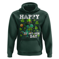 Happy St Pat Rex Day Hoodie St Patricks Day Dino Lover