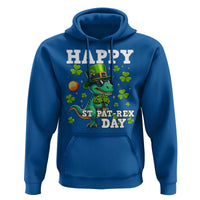 Happy St Pat Rex Day Hoodie St Patricks Day Dino Lover