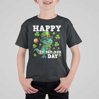 Happy St Pat Rex Day T Shirt For Kid St Patricks Day Dino Lover