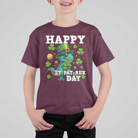 Happy St Pat Rex Day T Shirt For Kid St Patricks Day Dino Lover