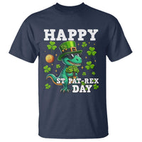 Happy St Pat Rex Day T Shirt St Patricks Day Dino Lover