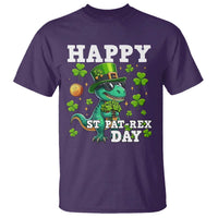 Happy St Pat Rex Day T Shirt St Patricks Day Dino Lover