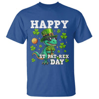 Happy St Pat Rex Day T Shirt St Patricks Day Dino Lover