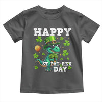 Happy St Pat Rex Day Toddler T Shirt St Patricks Day Dino Lover