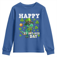 Happy St Pat Rex Day Youth Sweatshirt St Patricks Day Dino Lover