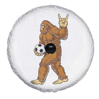 Funny Bigfoot Soccer Player Spare Tire Cover Folklore Cryptid Gift