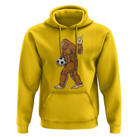Funny Bigfoot Soccer Player Hoodie Folklore Cryptid Gift