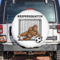 Funny Bigfoot Soccer Goalkeeper Spare Tire Cover Keepersquatch