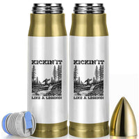 Kickin It Like A Legend Bullet Tumbler Funny Bigfoot Soccer Player