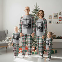 Kickin It Like A Legend Plaid Pajama Set Funny Bigfoot Soccer Player