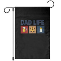 Dad Life Soccer Beer Baby Bottle Garden Flag Fathers Day Gift